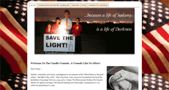 Desktop Screenshot of candlecrusade.org
